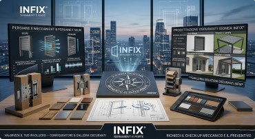 Persiane, scuri e oscuranti — Quando il degrado e la manutenzione continua richiedono l’evoluzione INFIX®