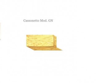 Cassonetto in legno mod. GN 