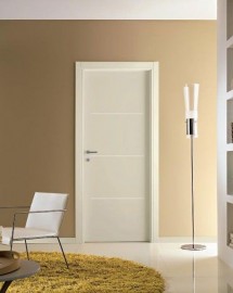 Porte interne laminato bianco con inserto M114 Omega