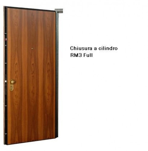 Porte blindate con chiusura a cilindro modello RM 3 full