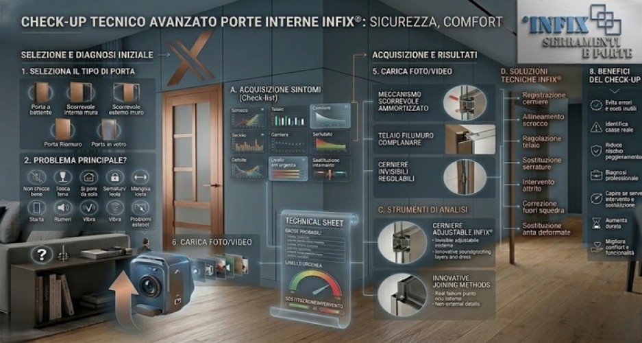 Porte Interne: Il Check‑Up Tecnico che Individua Subito il Problema