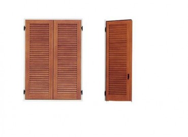 Persiana scuro modello legno o PVC  stecca chiusa tipo 4  Persiana scuro modello legno o PVC  stecca chiusa tipo 4