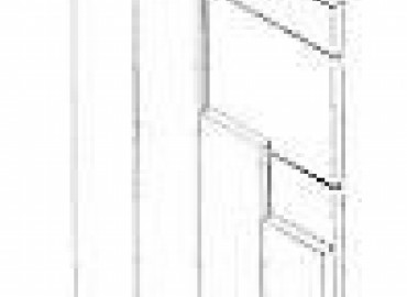 Balcone persiana in legno modello Veneta tipo 6 Balcone persiana in legno modello Veneta tipo 6